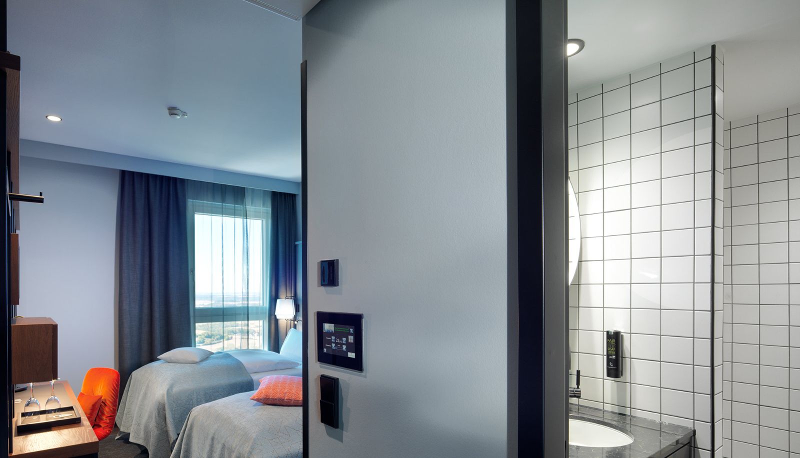 Chambre standard (double) - Panoramahotel Waldenburg