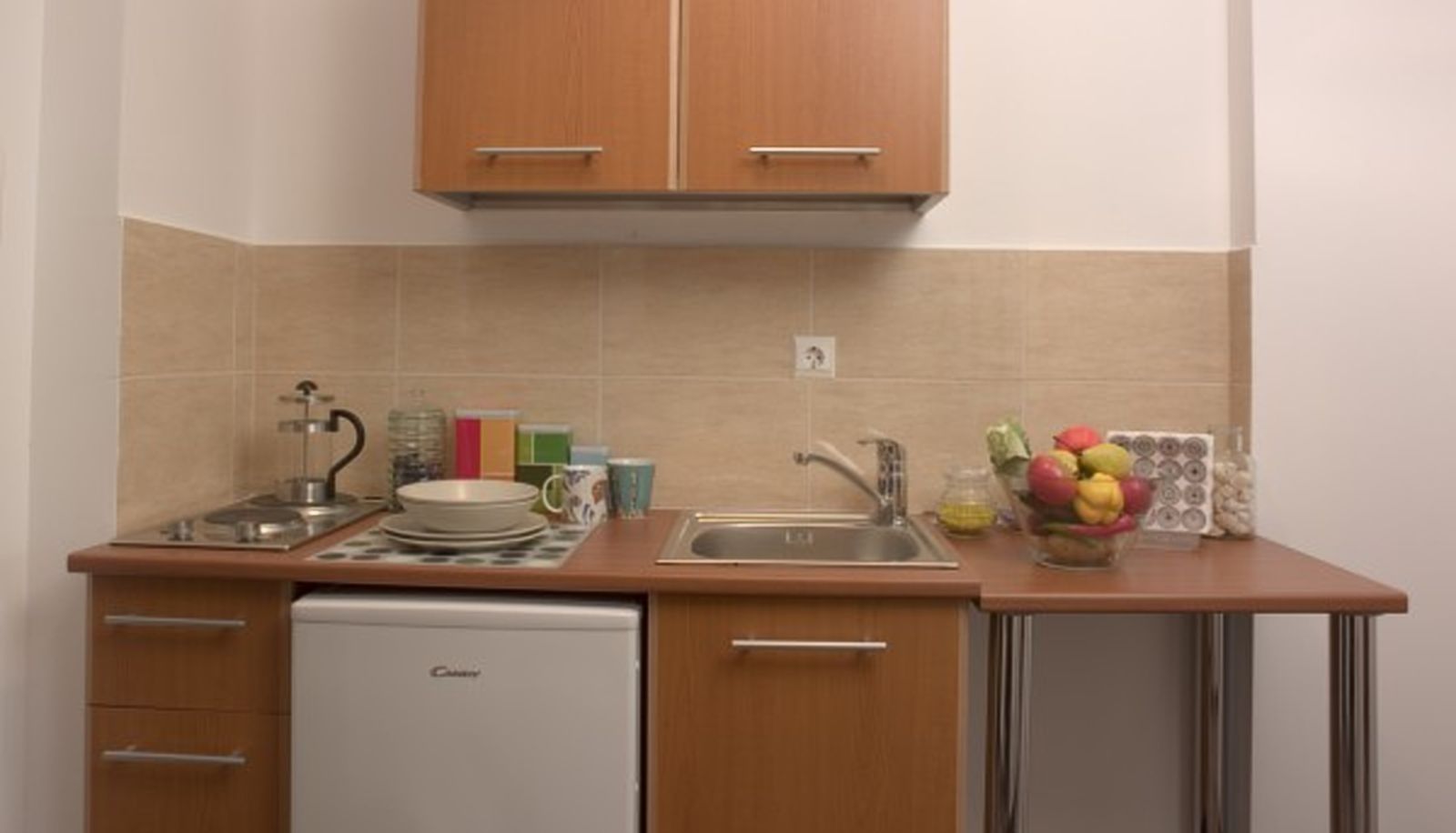 Zona de cocina en la habitación - West Gate Studios