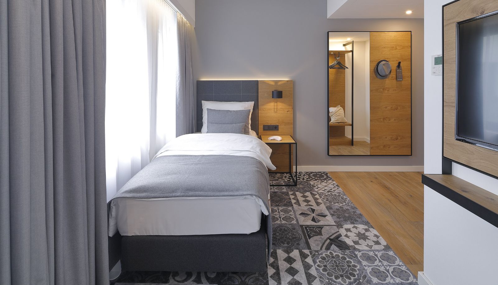 Standaardkamer (eenpersoons) - Coffee Fellows Hotel Dortmund
