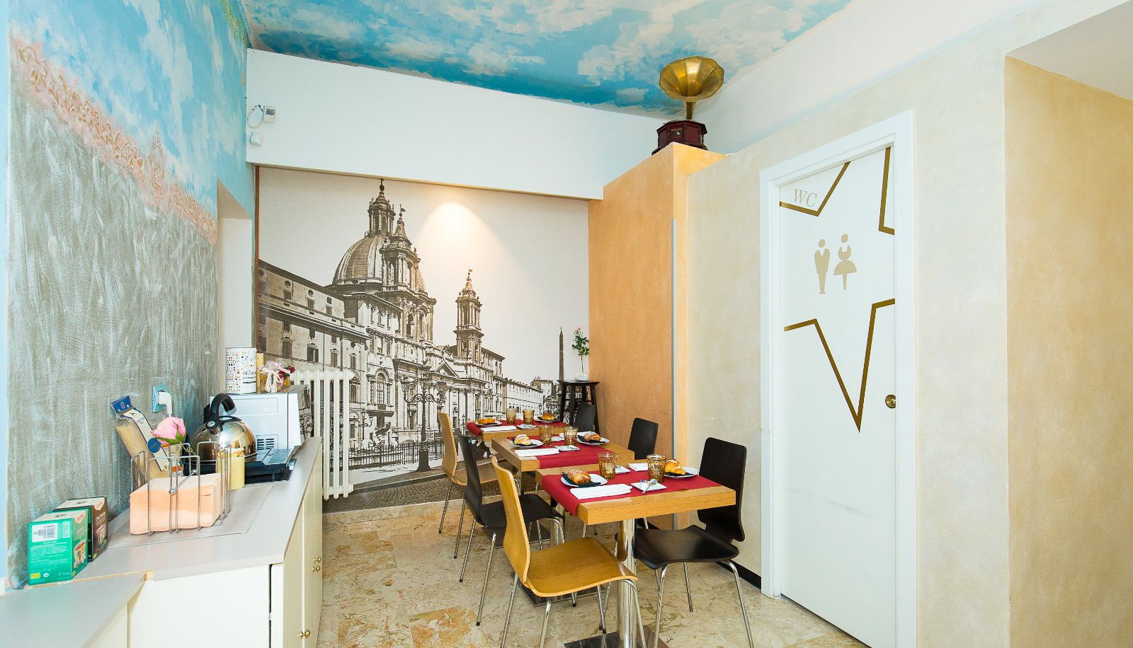 Hotel Innenbereich - Nerva Accomodation Cavour