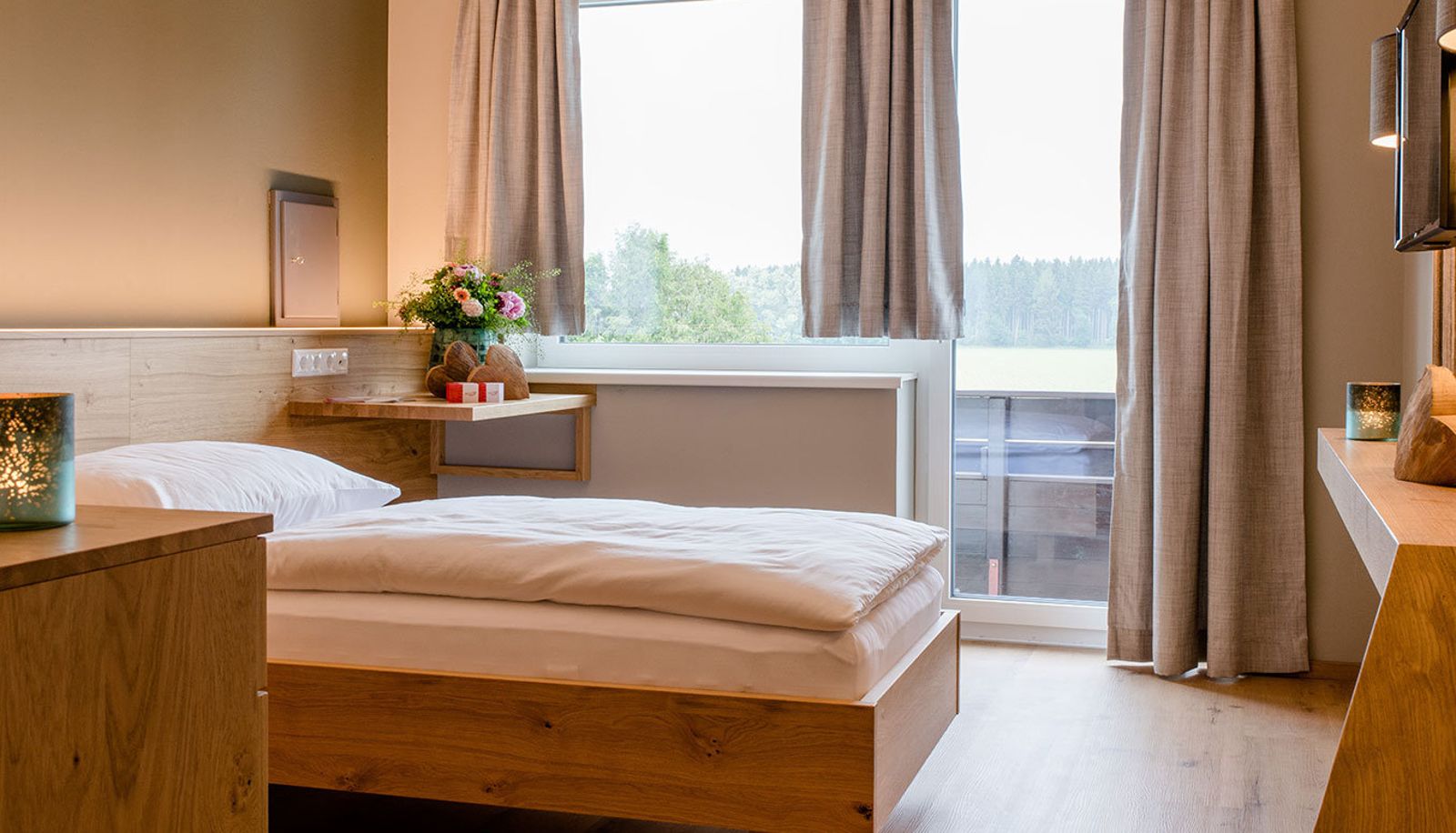 Standardzimmer (Einzel) - Hotel z'Leithen
