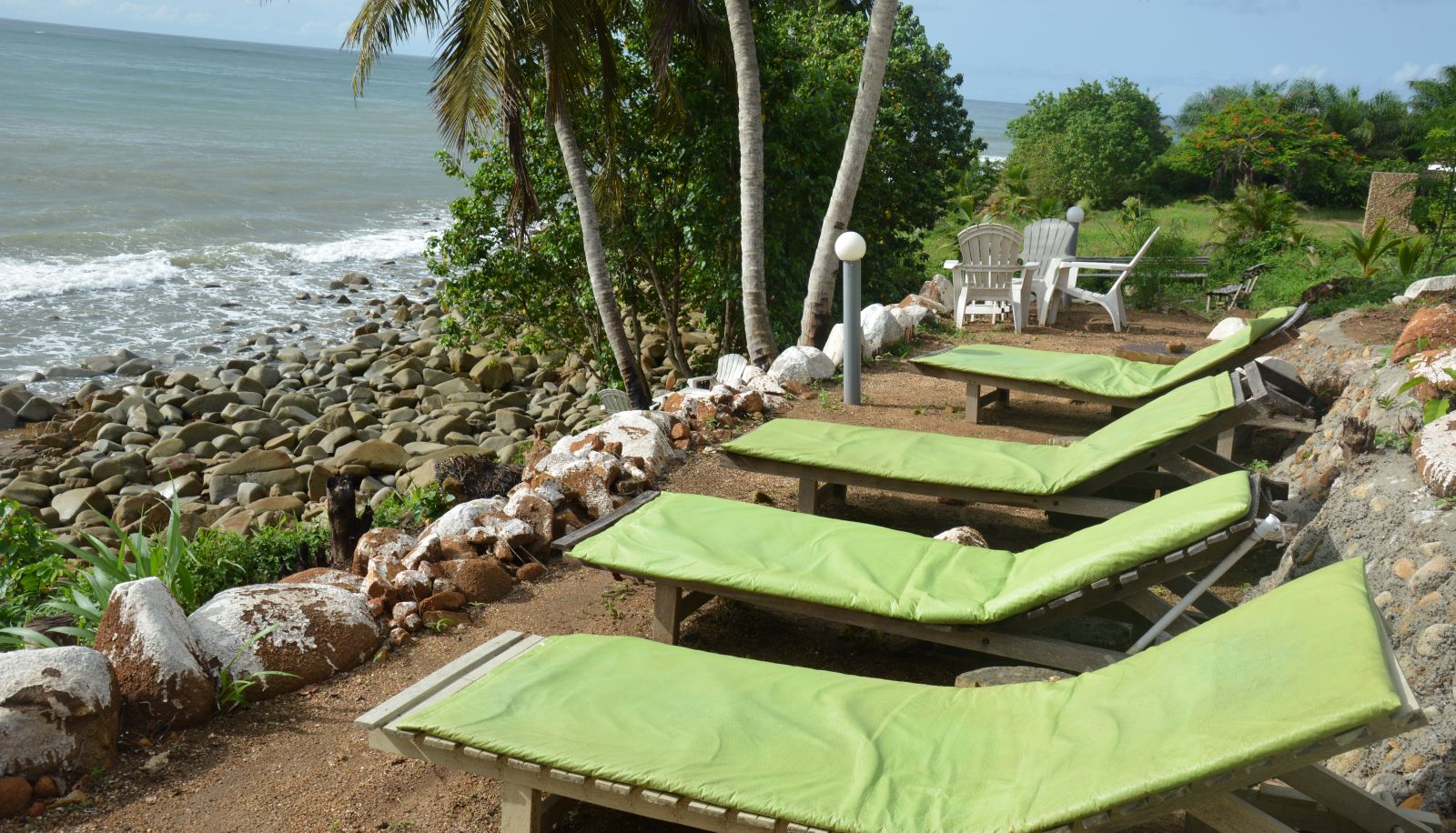 Interieur van het hotel - Busua Paradiso Beach Resort