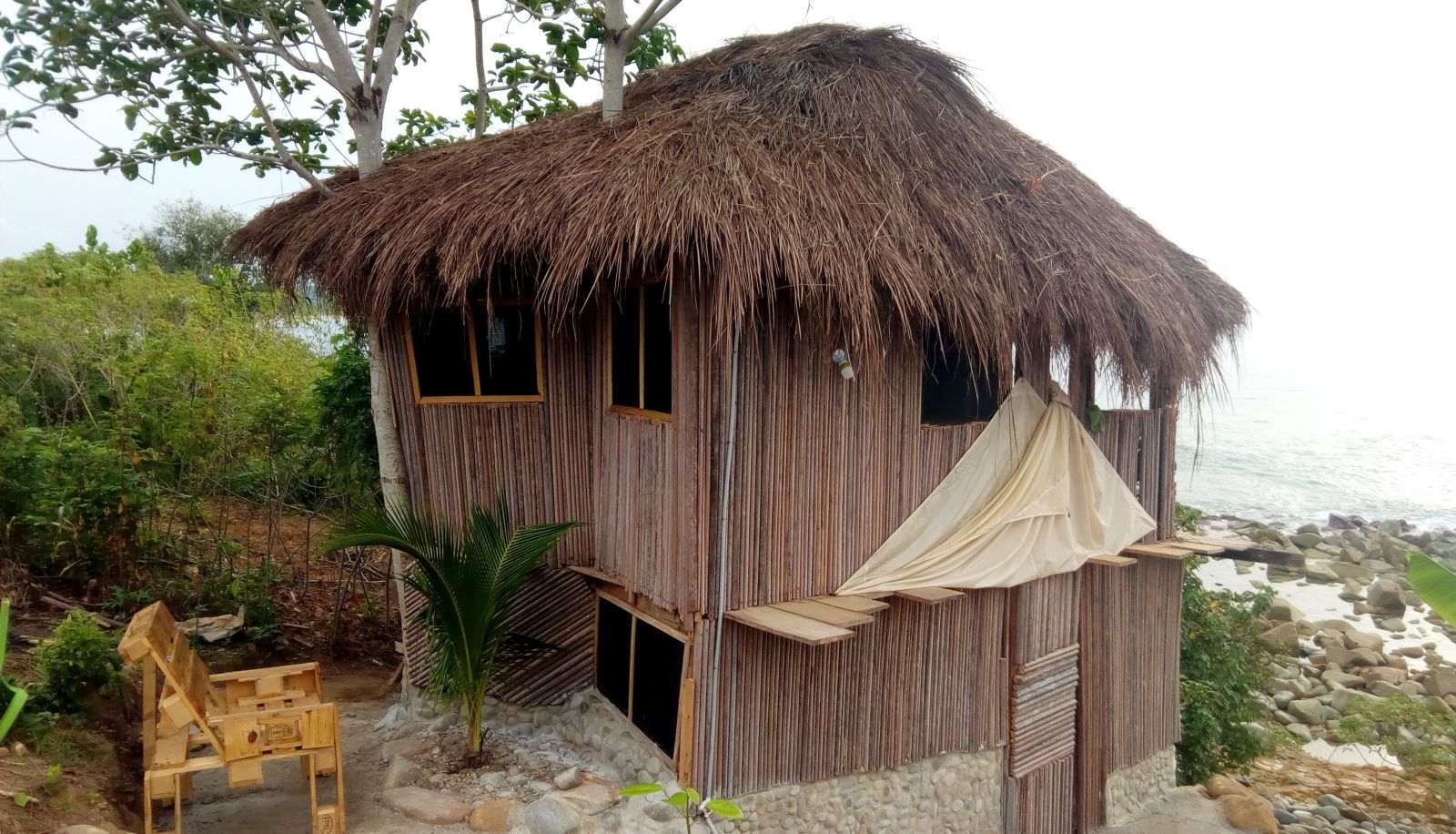 Economy-Zimmer (Doppel) - Busua Paradiso Beach Resort