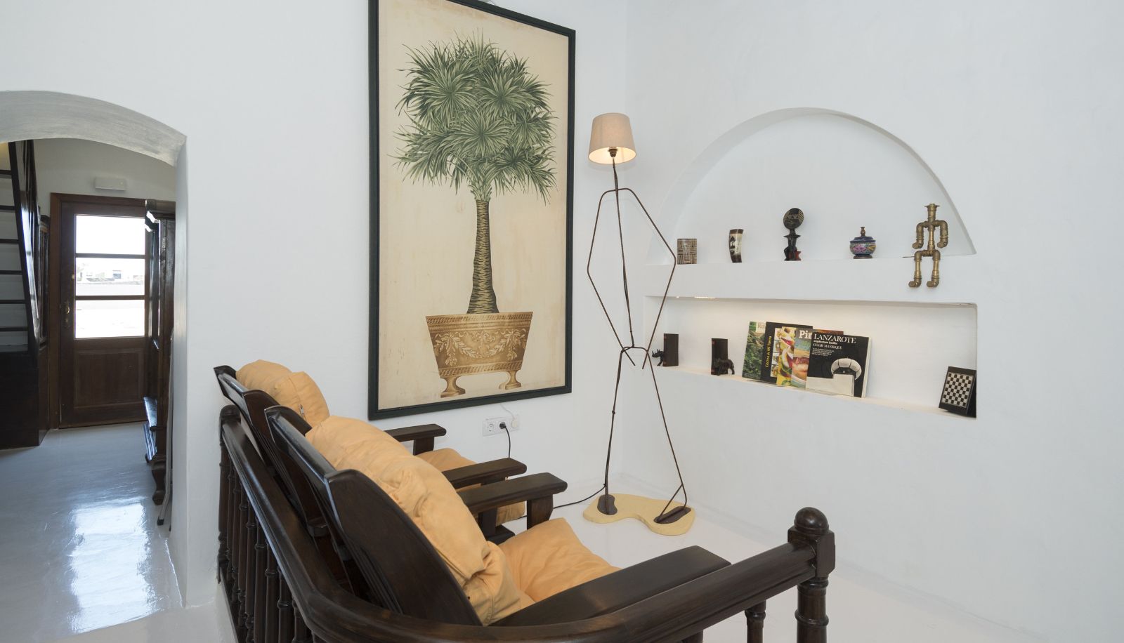 Sala lettura - Finca Isolina