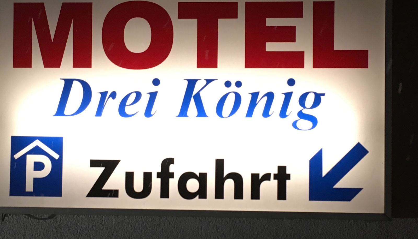 Hotel outdoor area - Motel Drei König