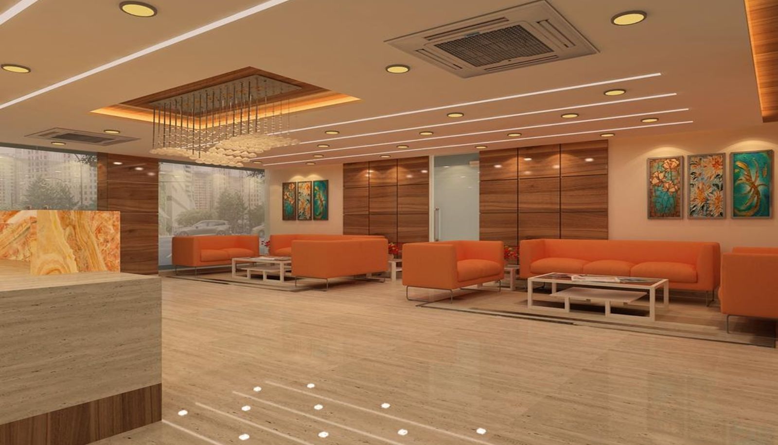 Hall - Bhuj The Fern Residency