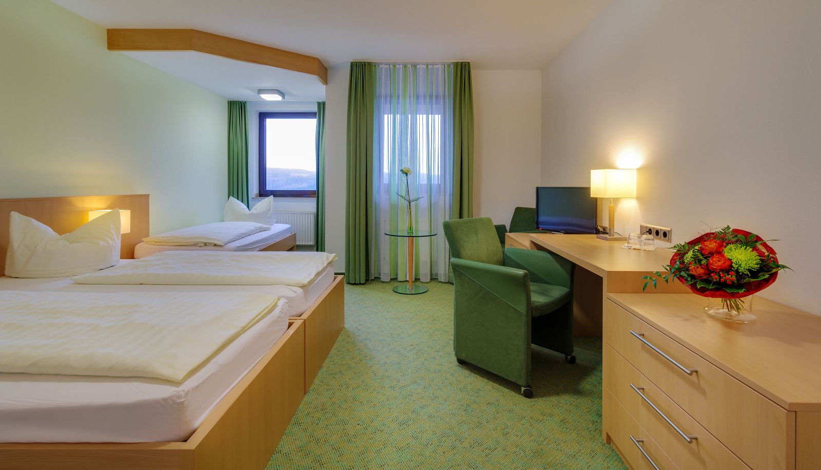 Dreibettzimmer - Panorama Hotel Winterberg