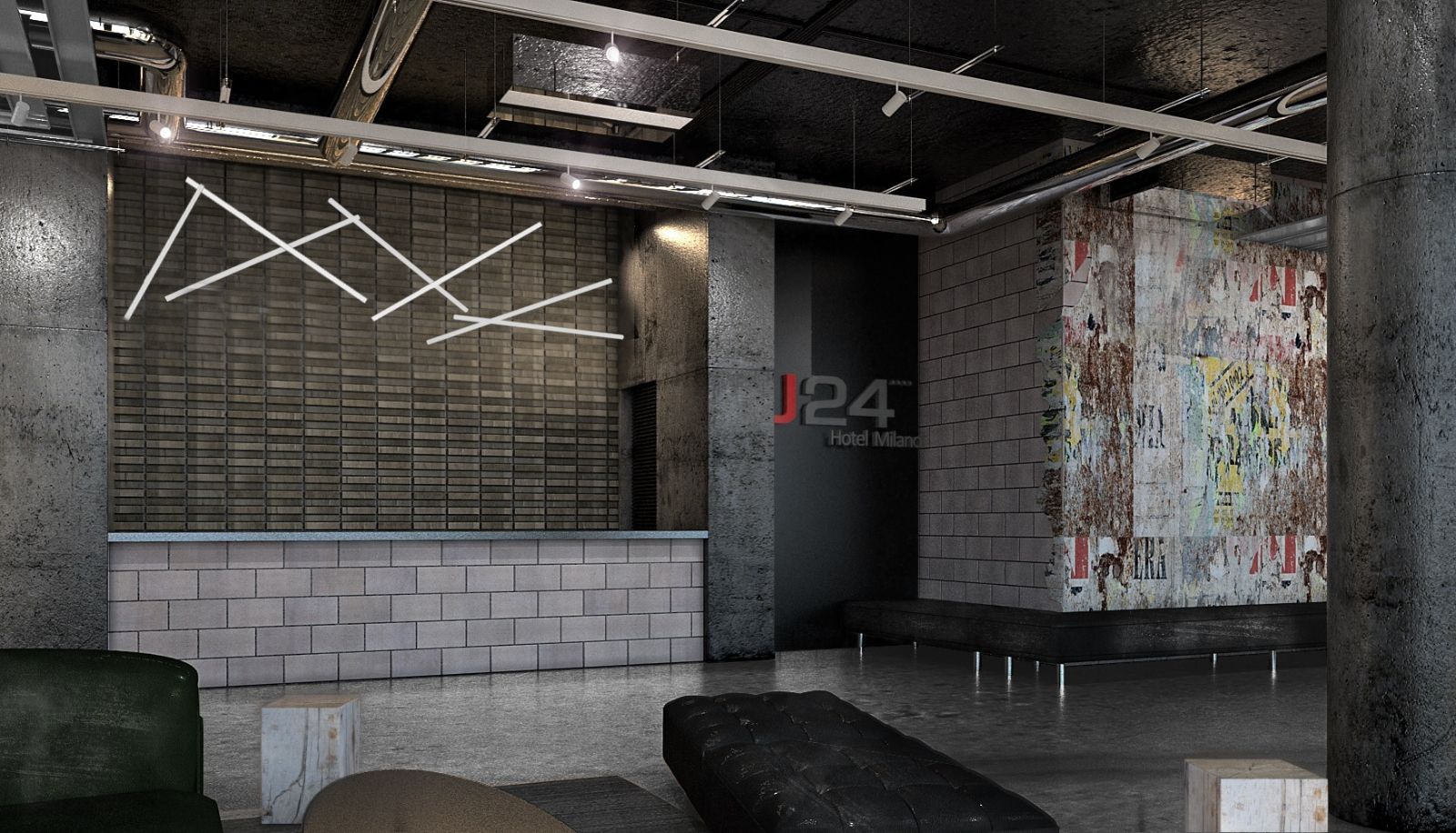 Reception - J24 Hotel Milano