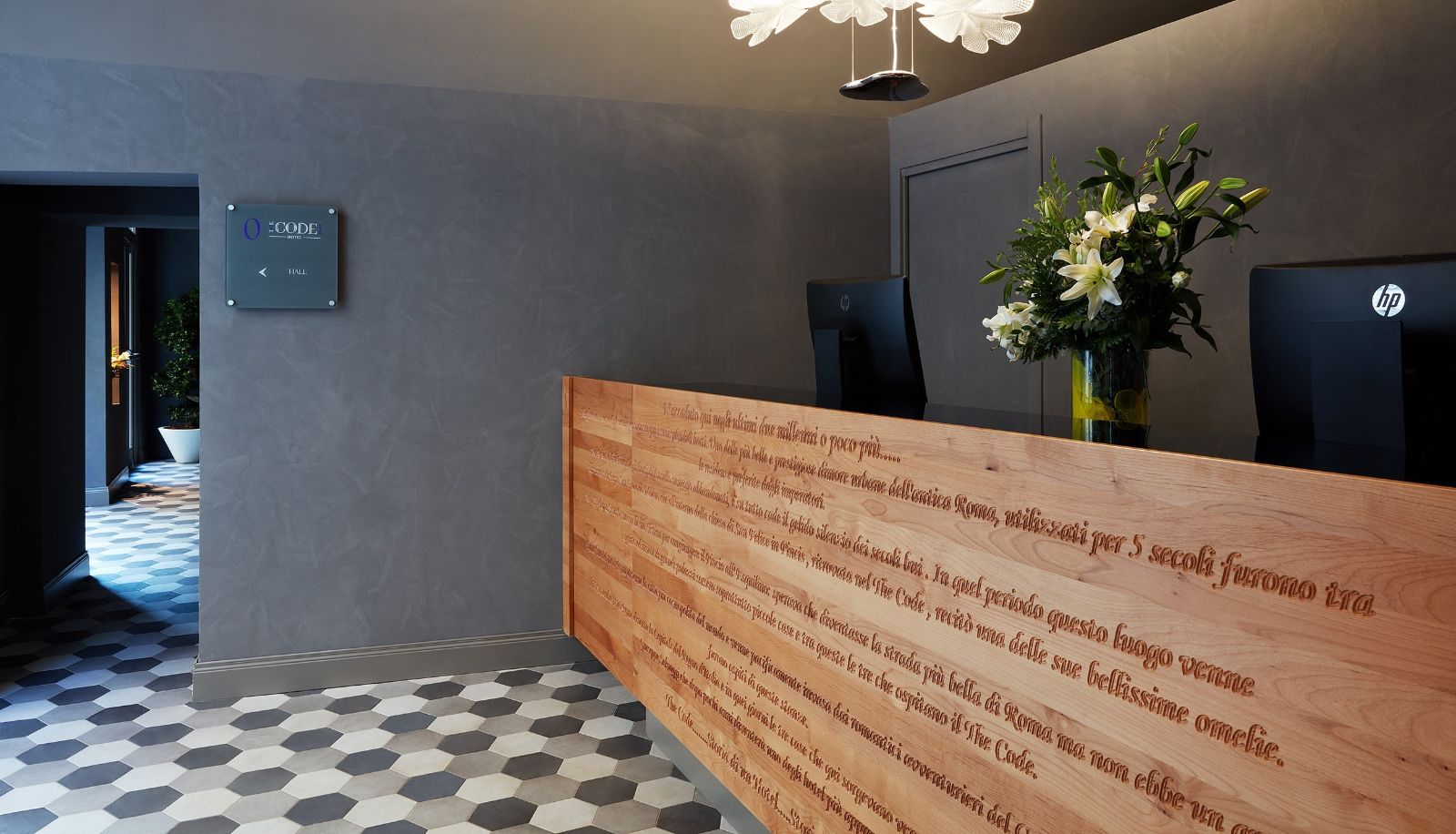 Receptie - The Code Hotel