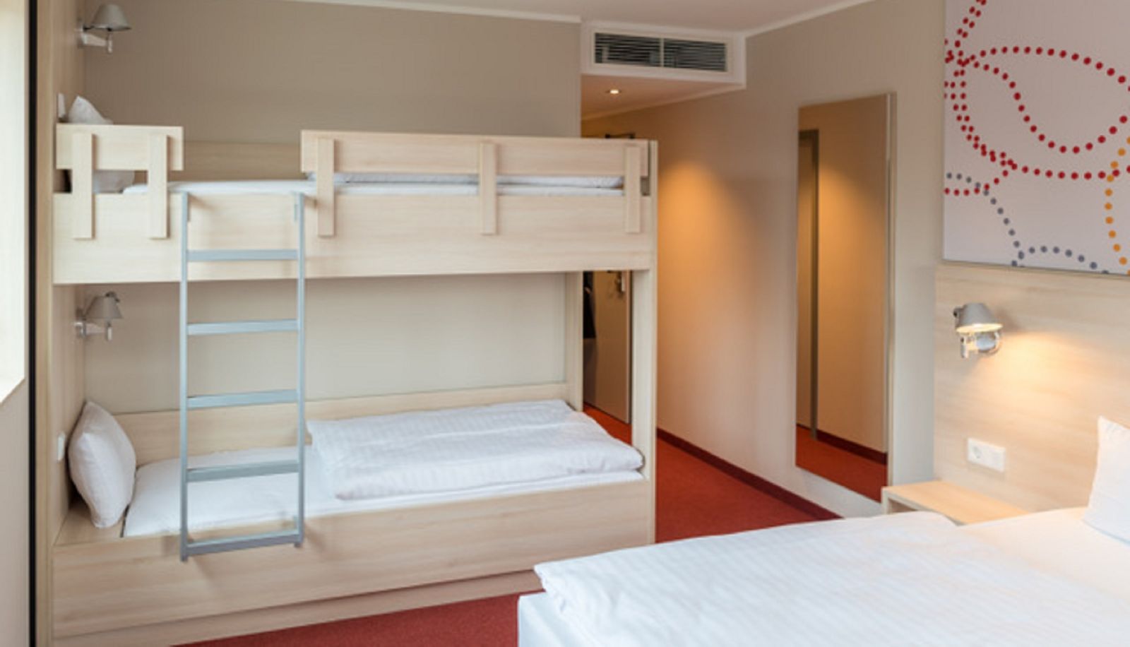 Vierpersoonskamer - Serways Hotel Waldmohr
