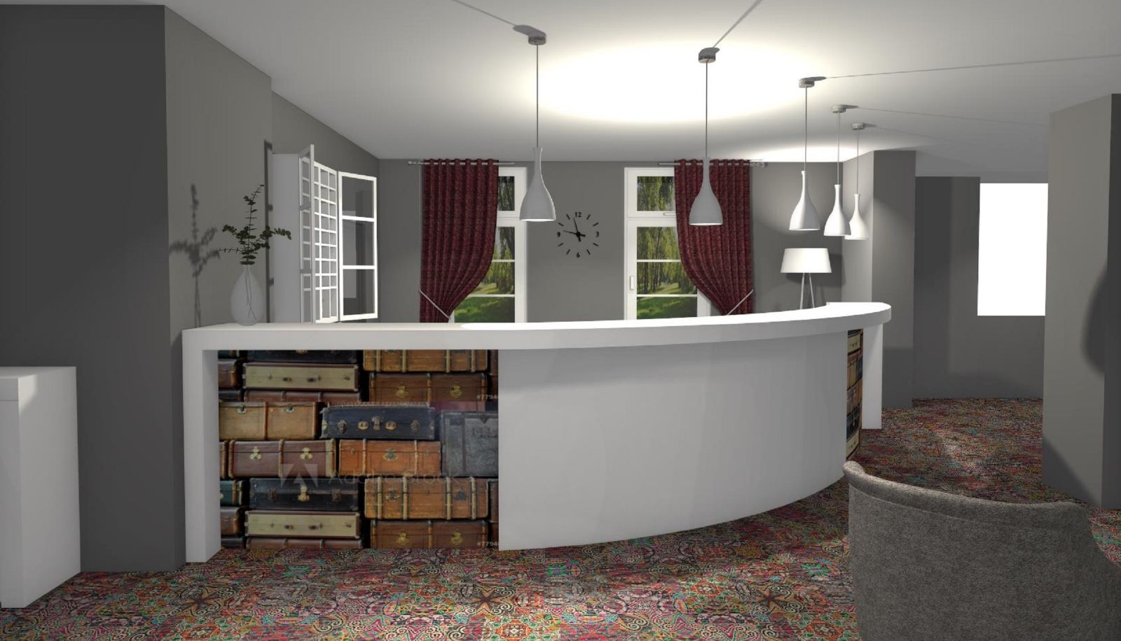 Rezeption - Villa Prinzhorn
