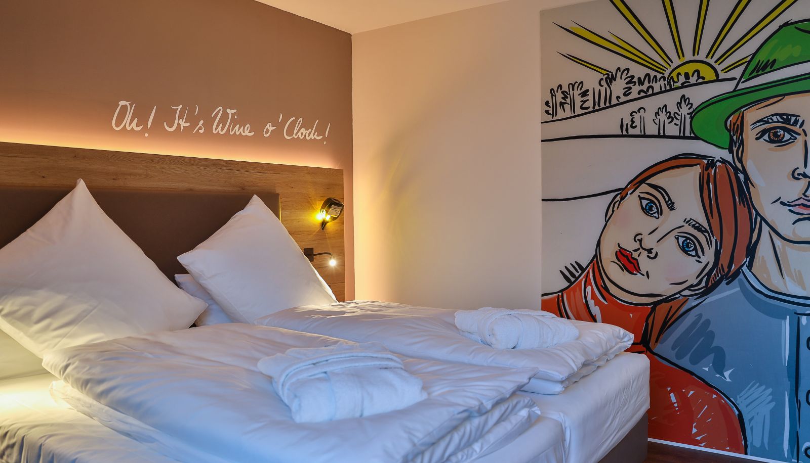 Standardzimmer (Doppel) - Sonnenhotel Weingut Römmert