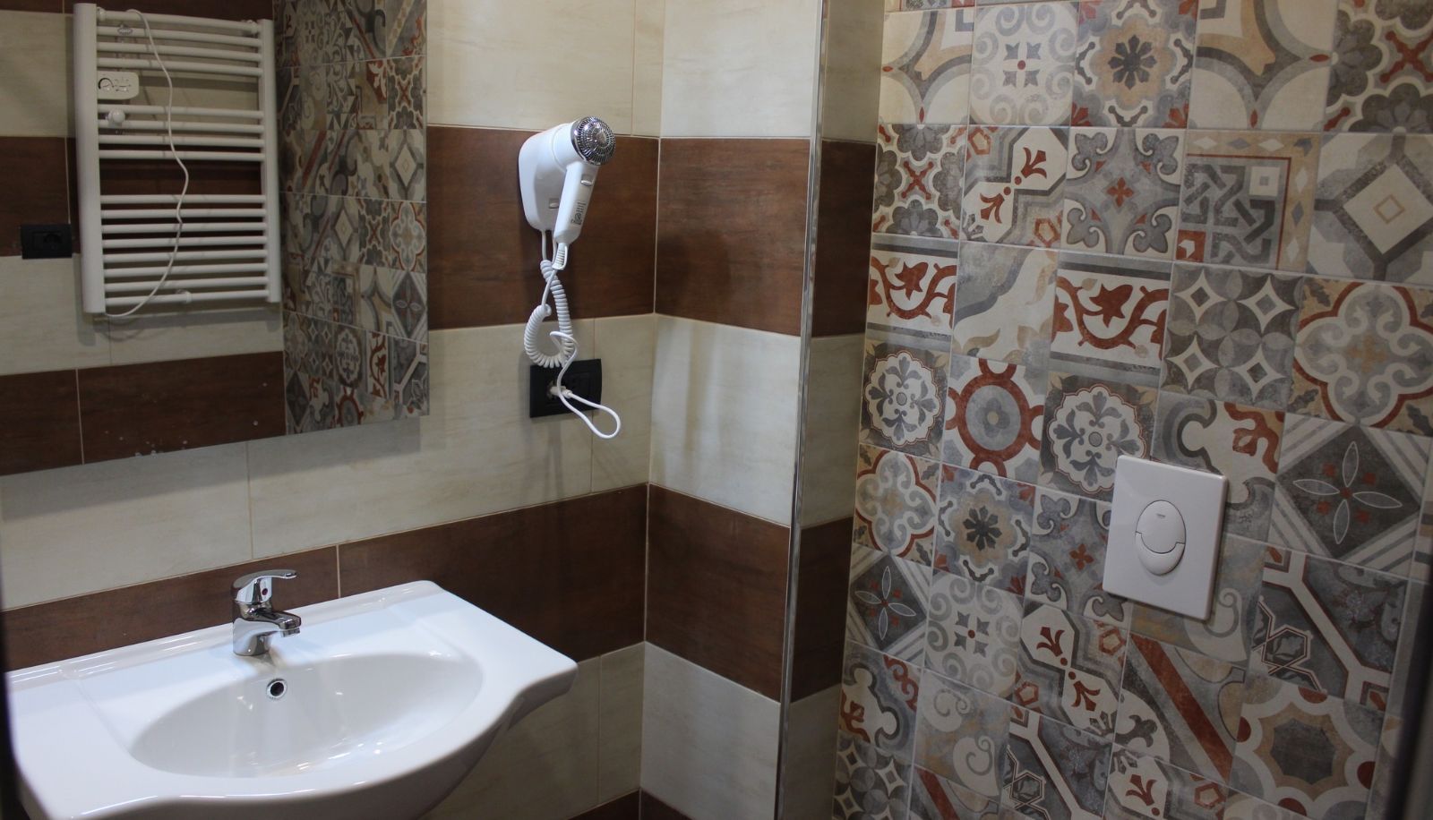 Badezimmer - Hotel Giacosa