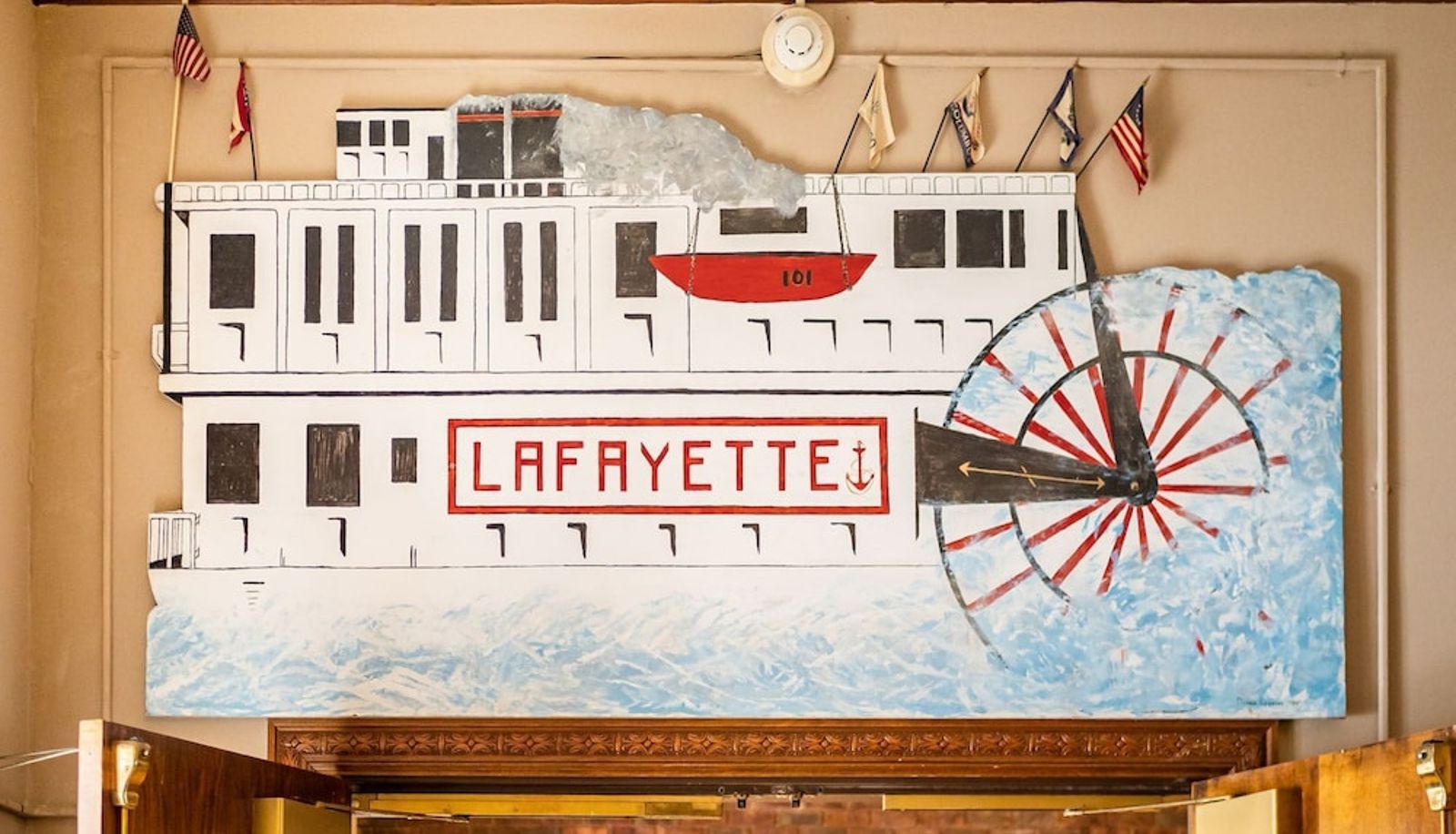 Reception - The Lafayette A grand Riverboat Era Hotel
