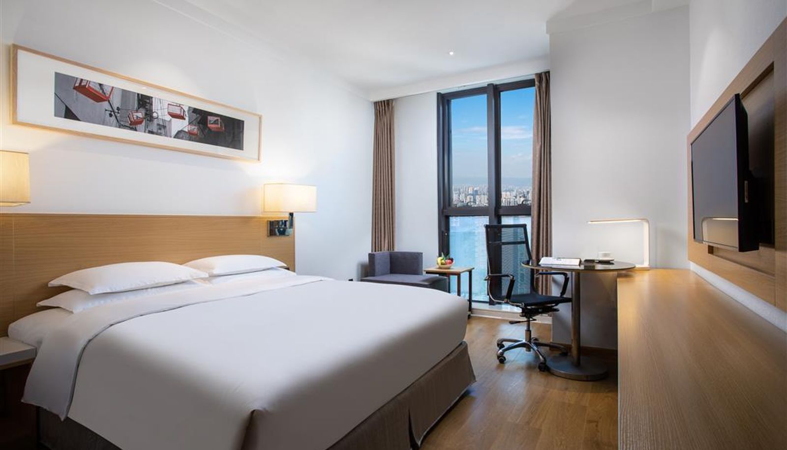 Zimmer - Ramada Encore by Wyndham Chongqing Yubei