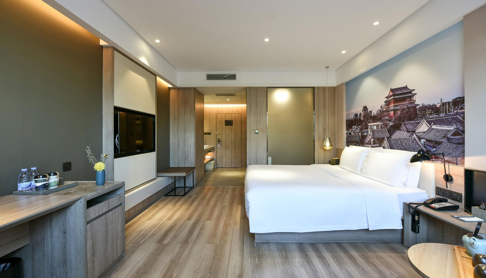 Kamer - Atour Hotel Huaxiang Xintiantan New town Tiantan