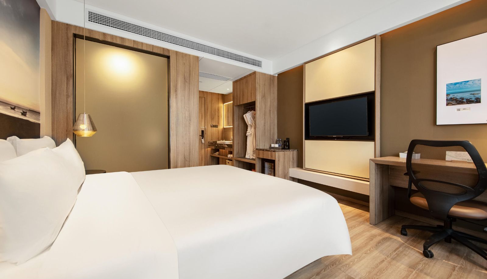 Zimmer - Atour Hotel High Speed Railway Station Maoming High Speed Railway Station Maoming