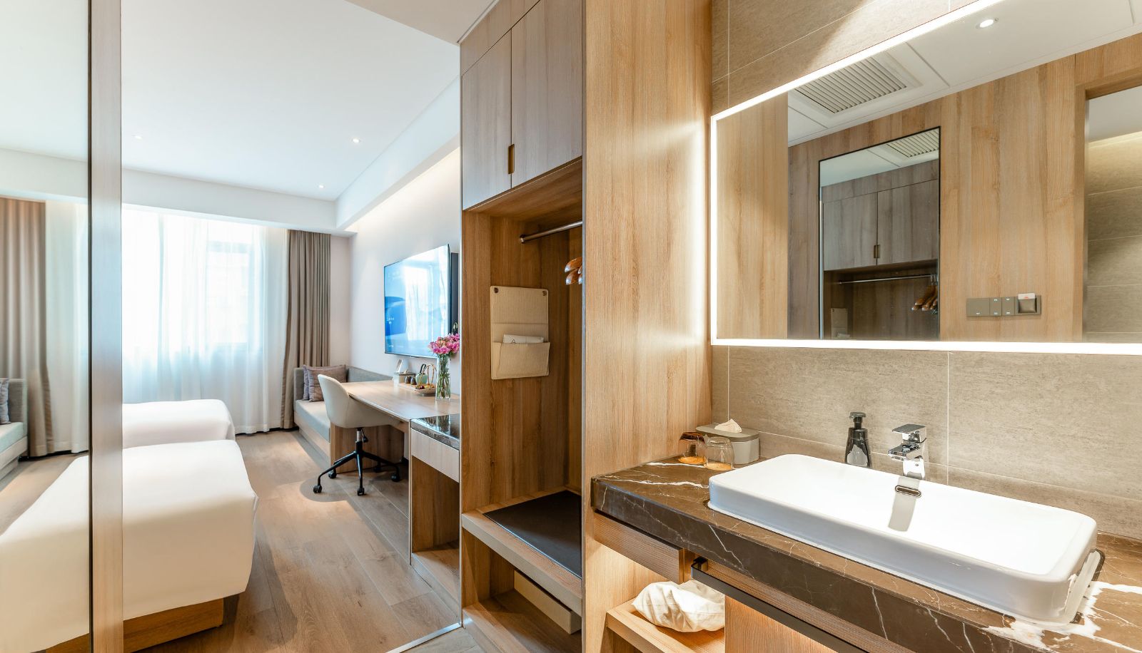 Zimmer - Atour Hotel Station Ave Wenzhou Station Ave Wenzhou