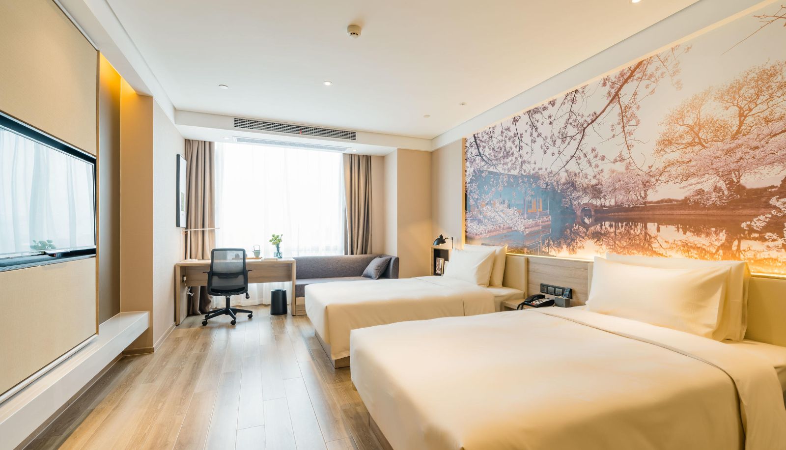 Zimmer - Atour Hotel  Changjiang North Road  Wuxi New Area Changjiang North Road Wuxi