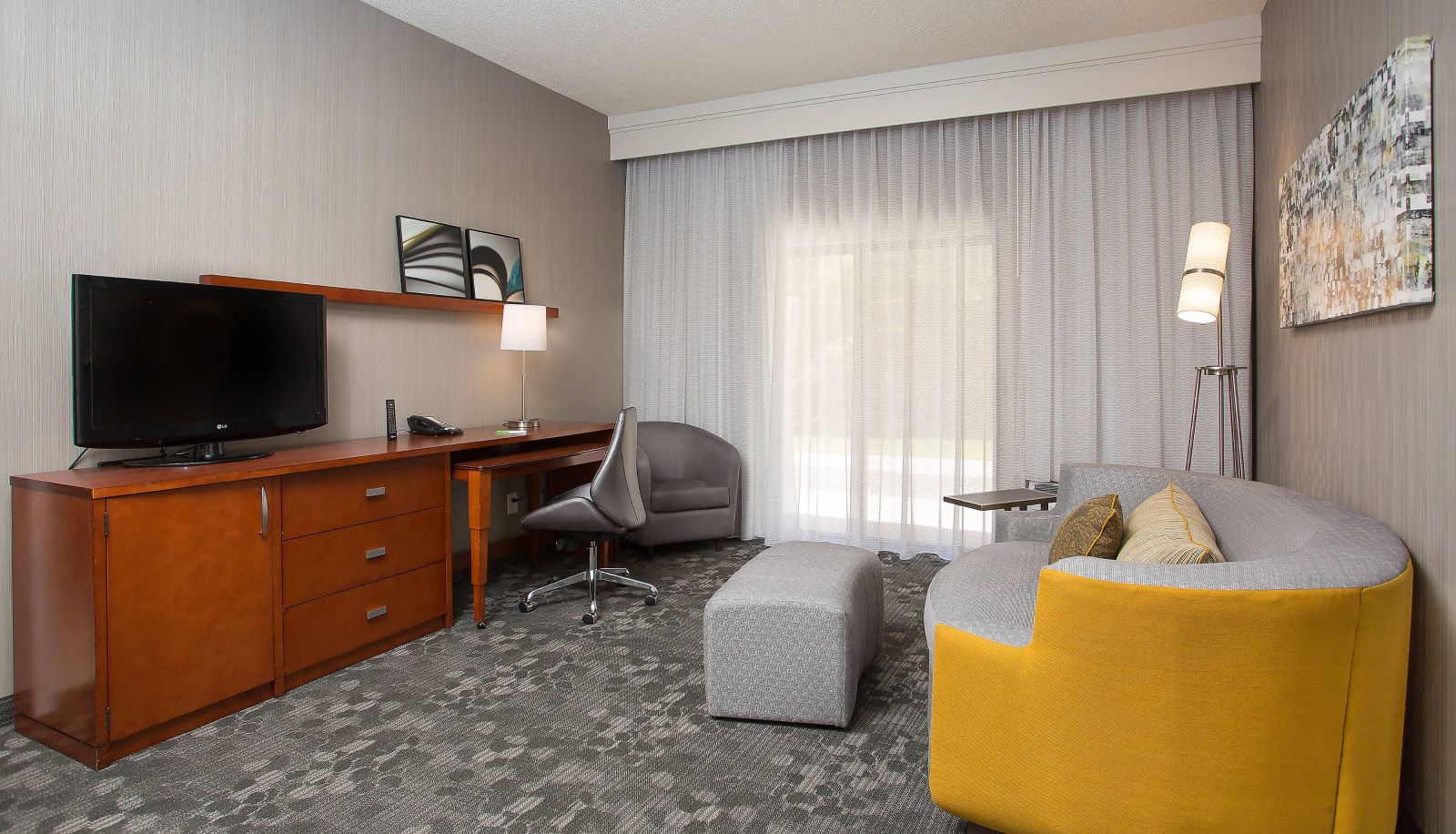 Pokój - Courtyard by Marriott Boston Westborough