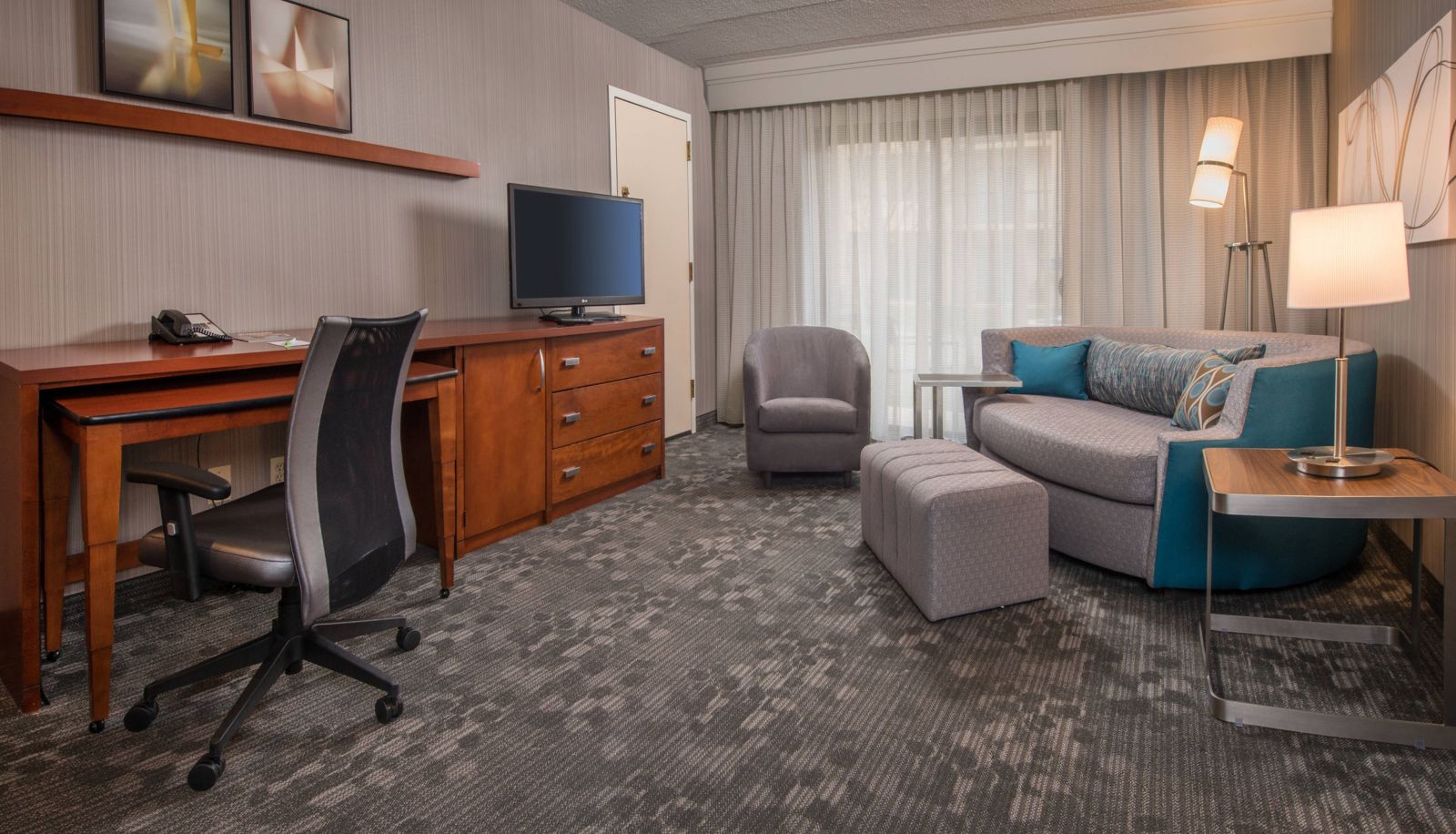 Chambre - Courtyard by Marriott Fairfax Fair Oaks