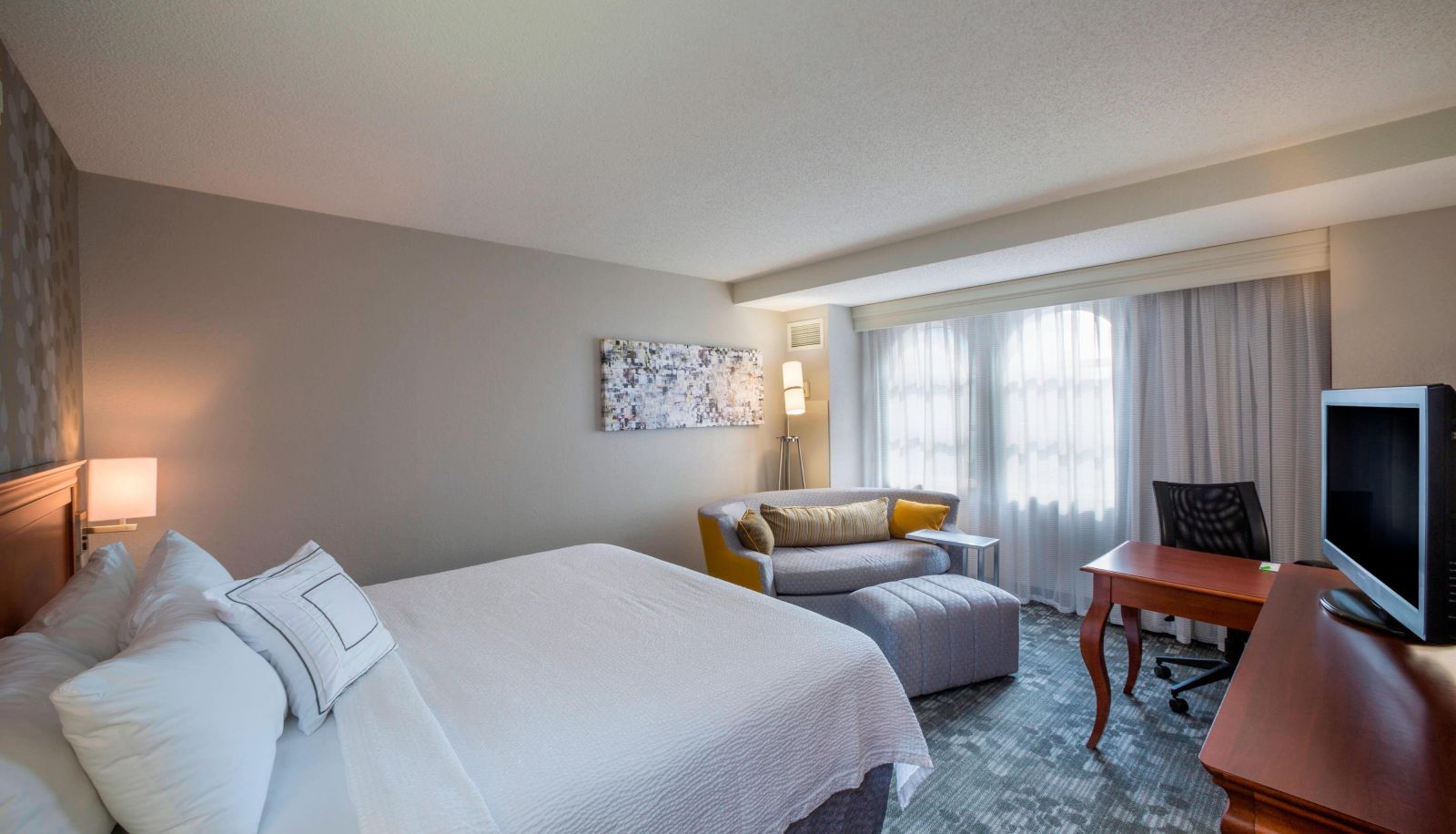 Kamer - Courtyard by Marriott Norfolk Downtown