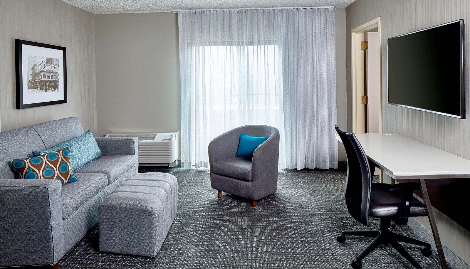 Zimmer - Courtyard by Marriott Portland Downtown Convention Center