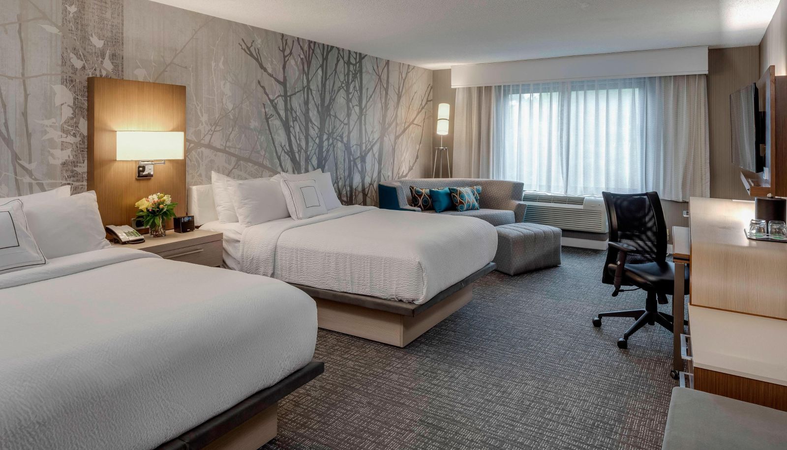 Pokój - Courtyard by Marriott Portsmouth