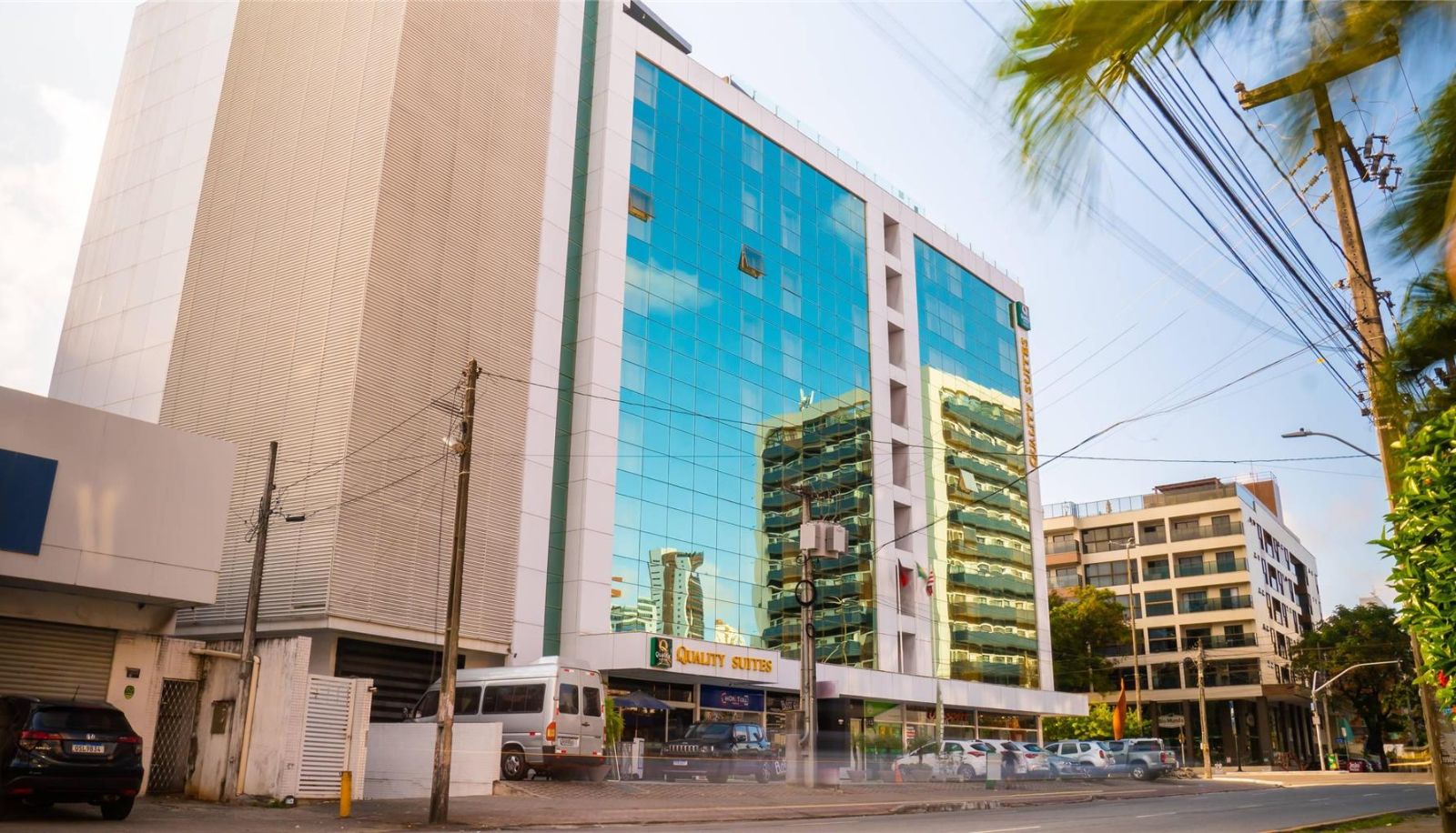 Vista exterior - Quality Suites Joao Pessoa
