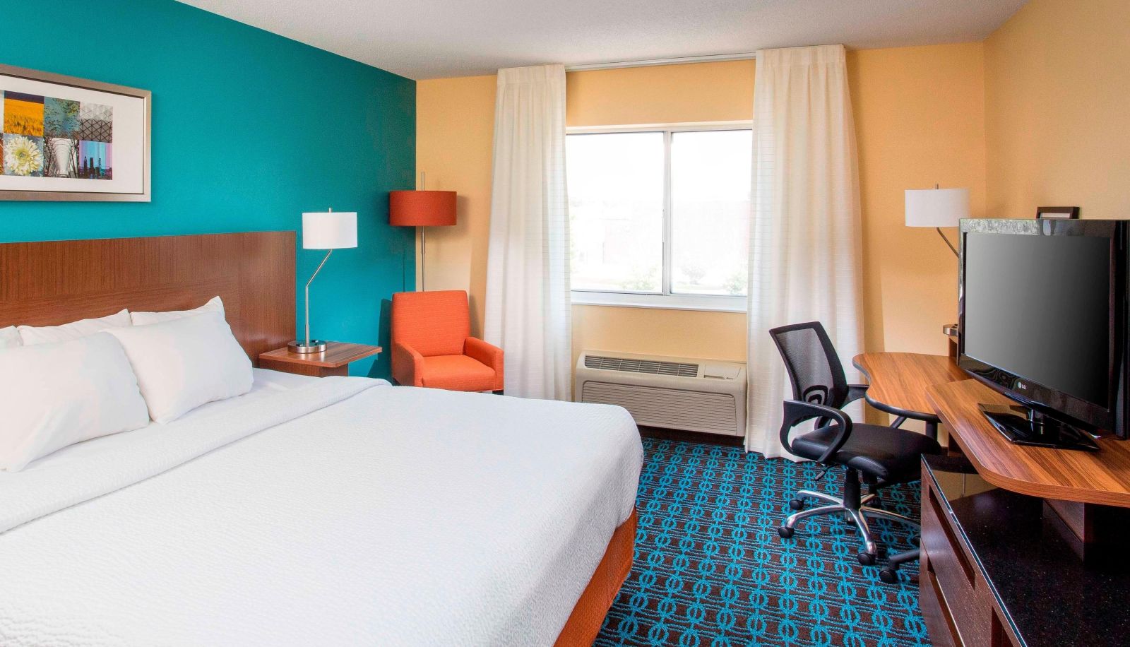 Kamer - Fairfield Inn and Suites by Marriott Dayton South