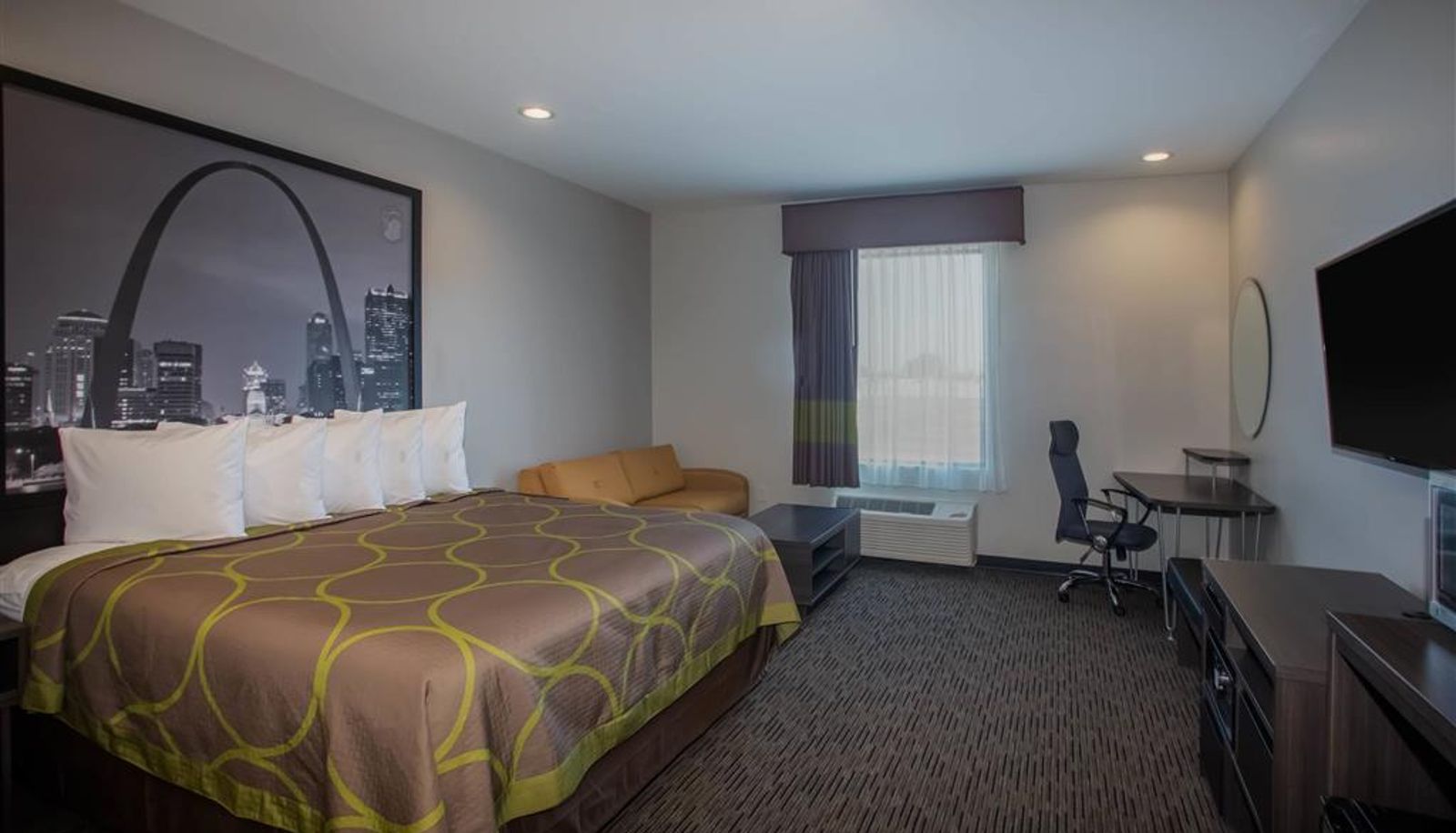 Zimmer - Super 8 by Wyndham St. Louis North