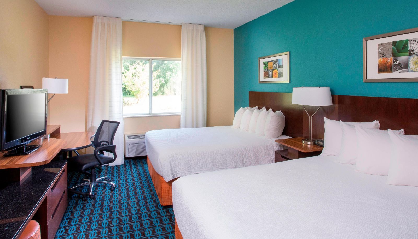 Zimmer - Fairfield Inn and Suites by Marriott Terre Haute
