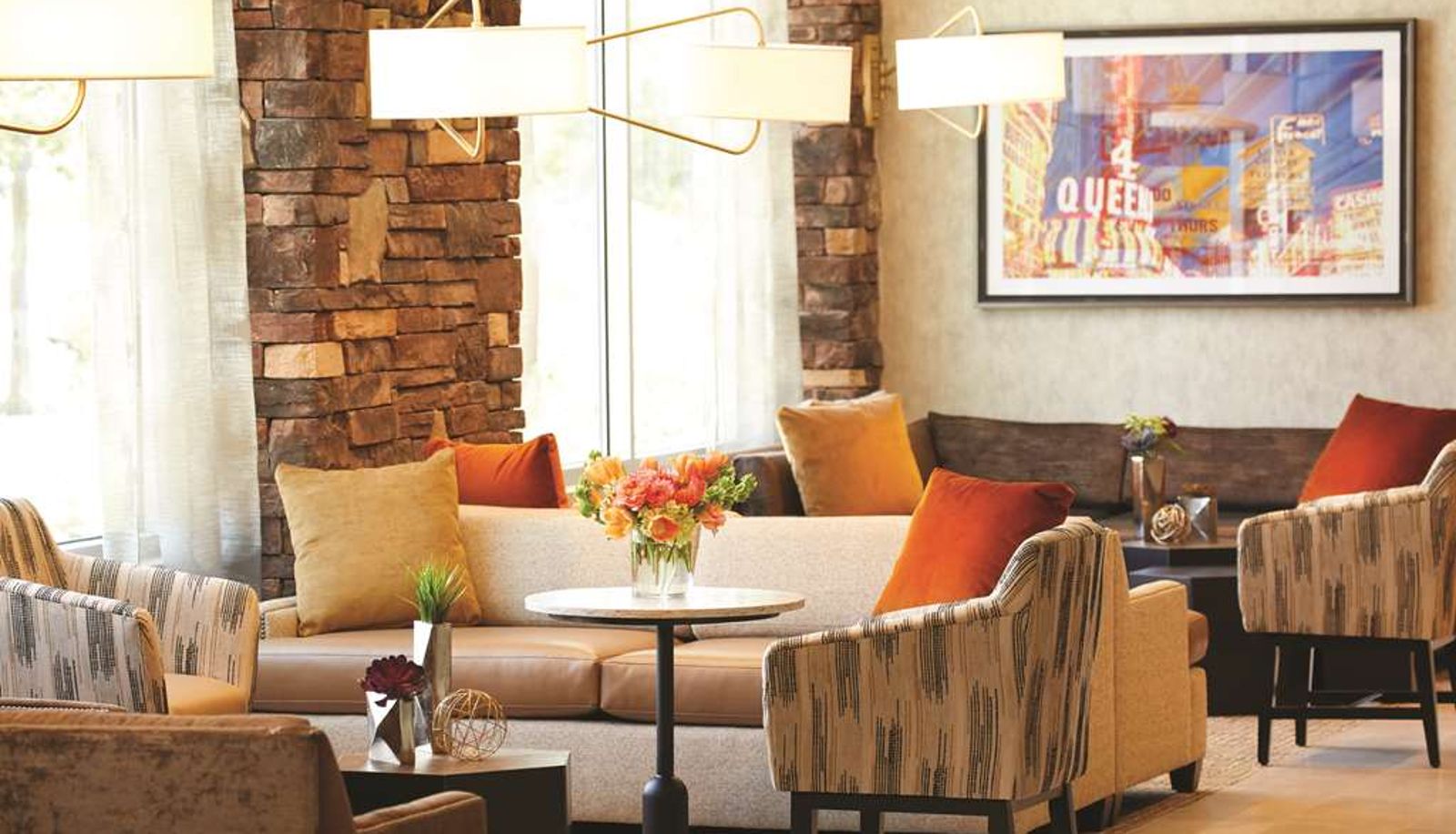 Hall - Hyatt Place Las Vegas at SIlverton Village