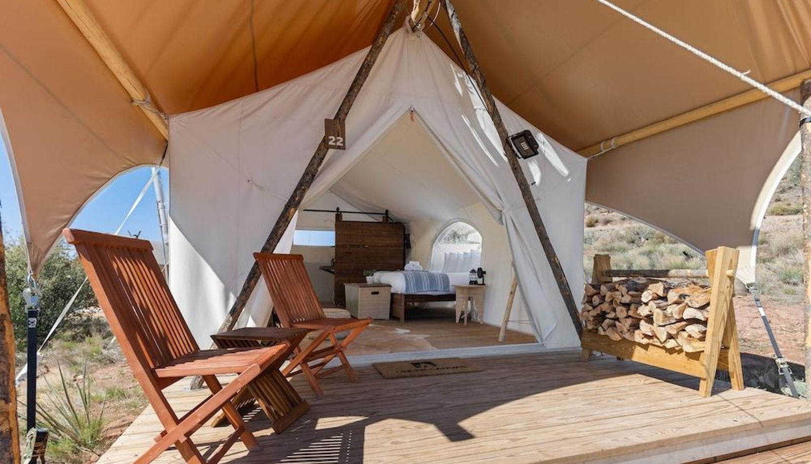 Standardzimmer - UNDER CANVAS AT ZION