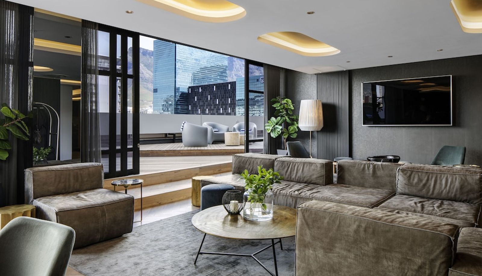 Salón - The Onyx Apartment Hotel by NEWMARK