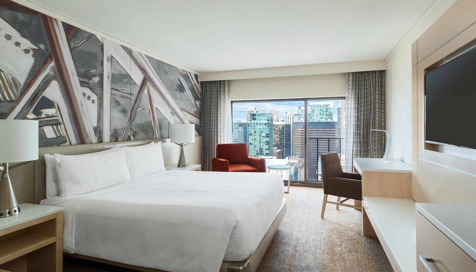 Zimmer - Chicago Marriott Downtown Magnificent Mile