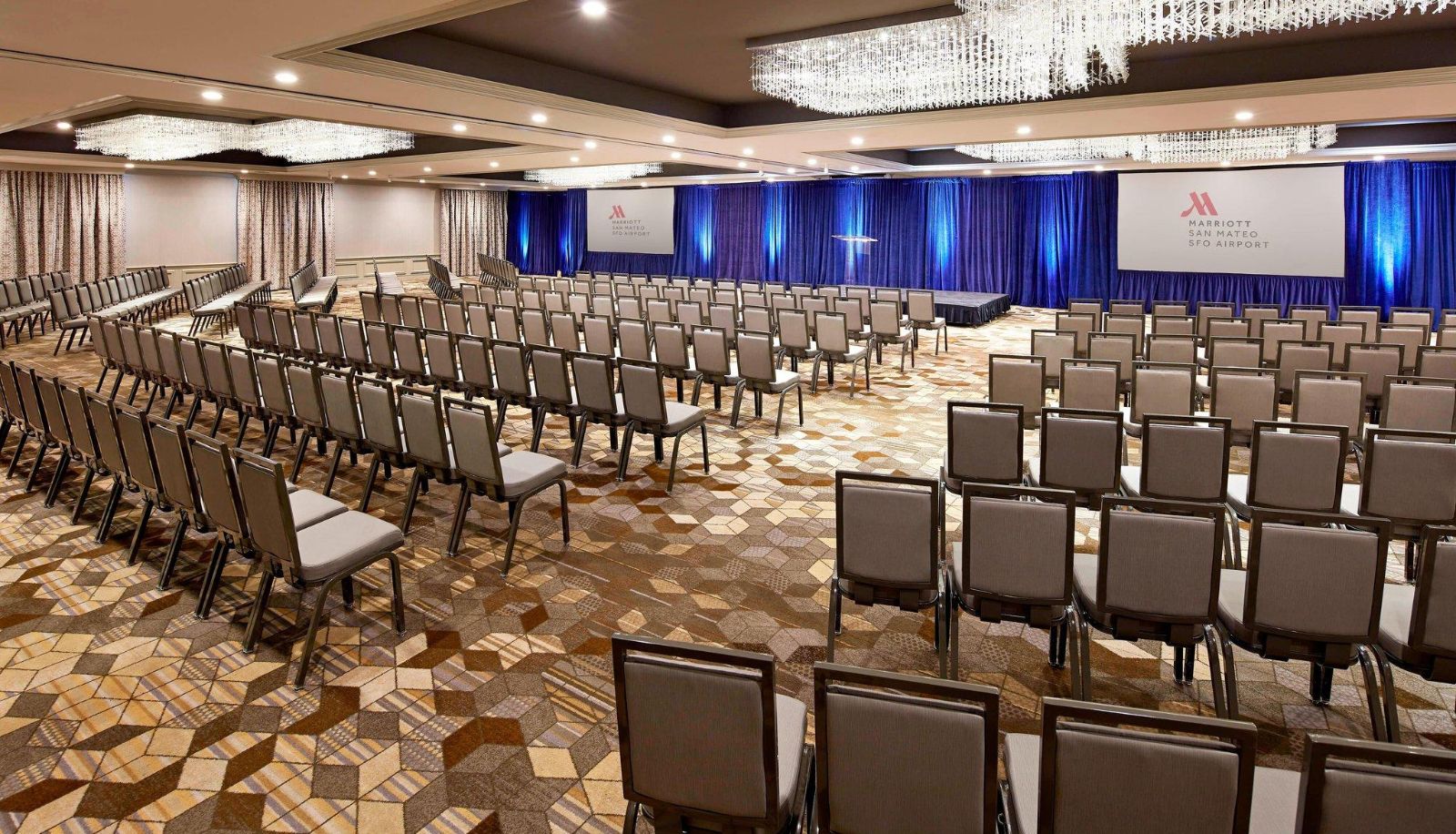 Vergaderzaal - San Mateo Marriott San Francisco Airport