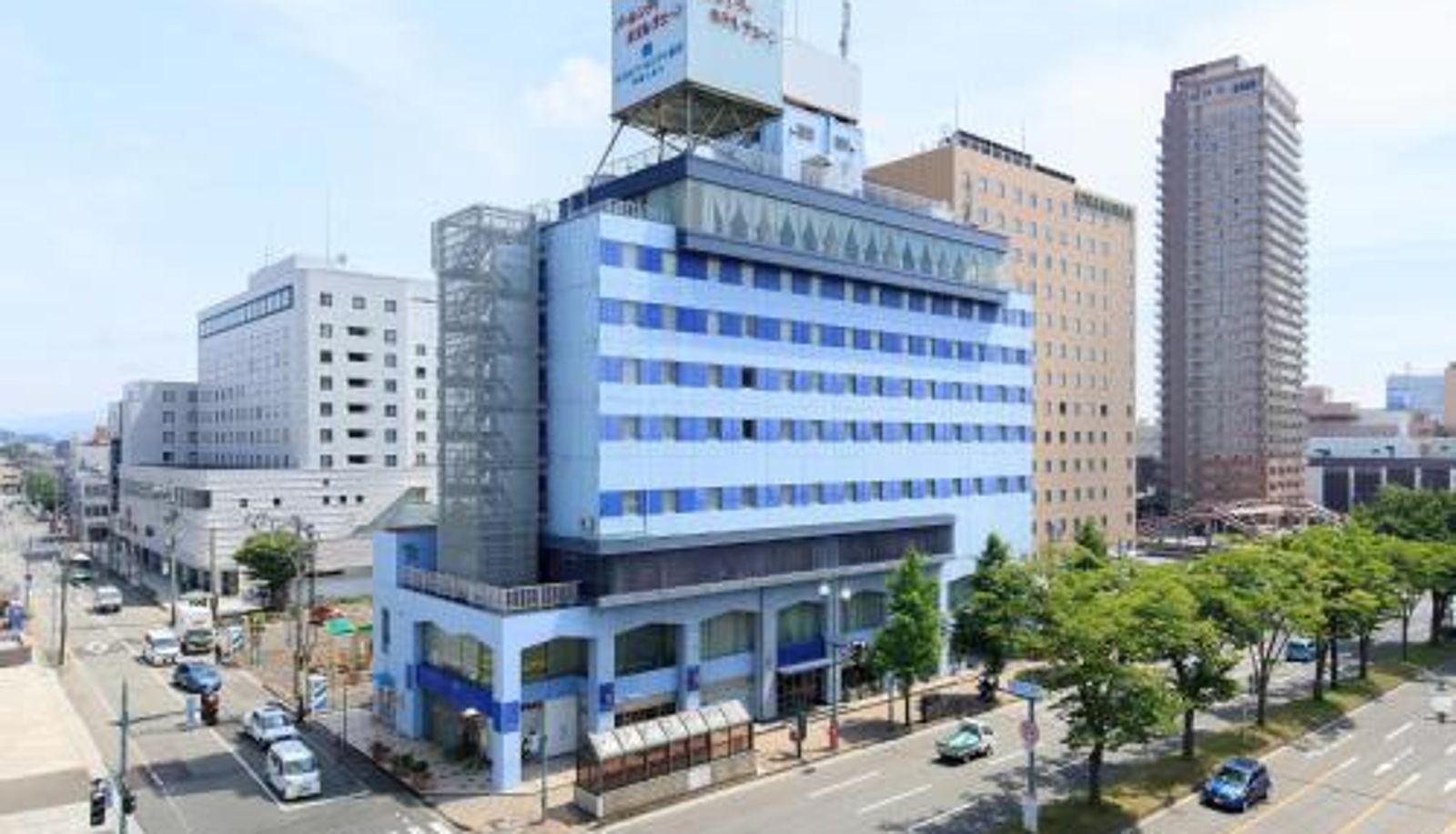 Hotel Außenbreich - Hotel Pearl City Akita Kanto-Odori