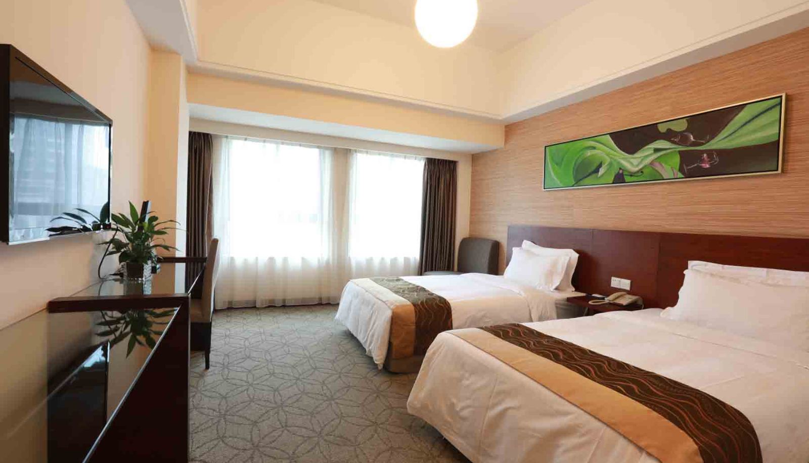 Chambre - Yilai boutique Hefei Binhu Exhibition Center Hotel