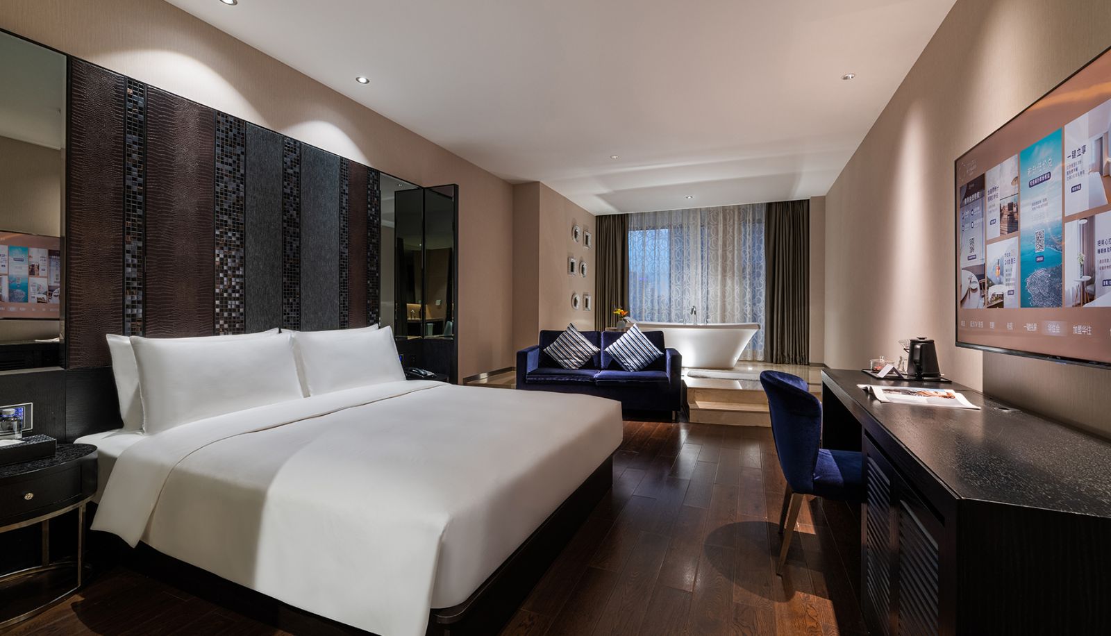 Zimmer - Orange crystal Hangzhou riverside Jiangling Road Hotel