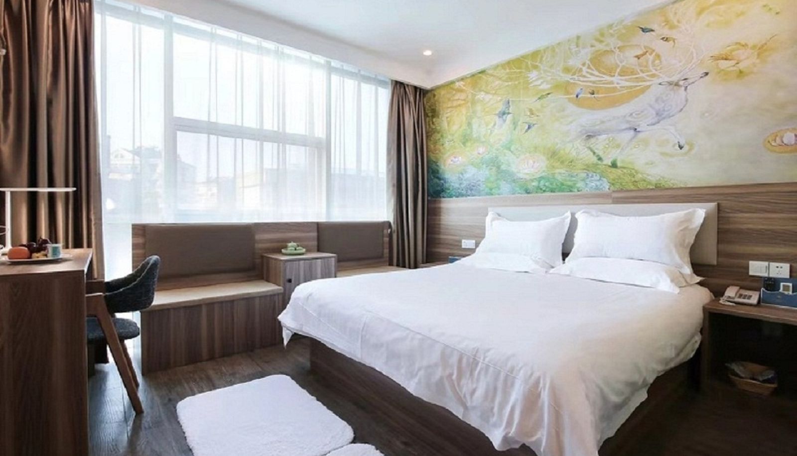 Zimmer - Xingcheng Nanjing Jiangpu Wende Road Subway Station Hotel