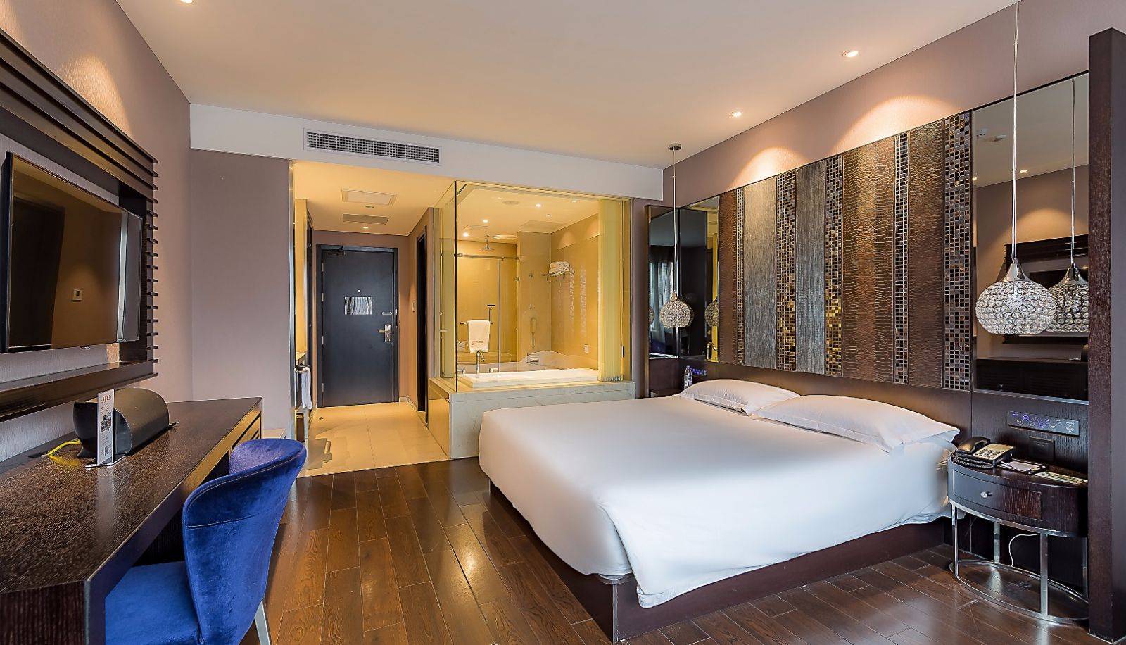 Zimmer - Orange crystal Shanghai International Tourist Resort Zhoupu Wanda Hotel