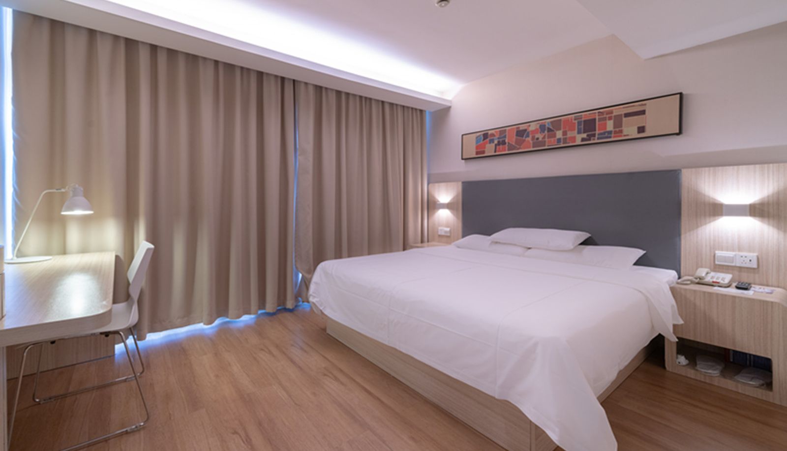 Zimmer - Hanting Wuhan Wangjiawan Subway Station Hotel