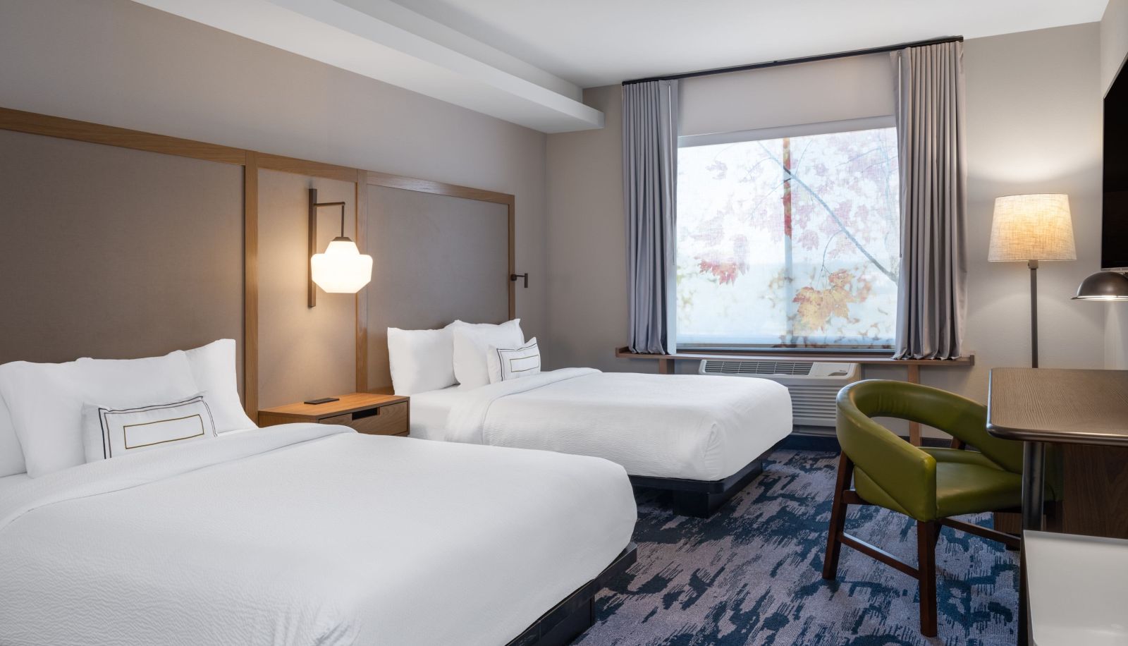 Zimmer - Fairfield by Marriott Inn and Suites Minneapolis North