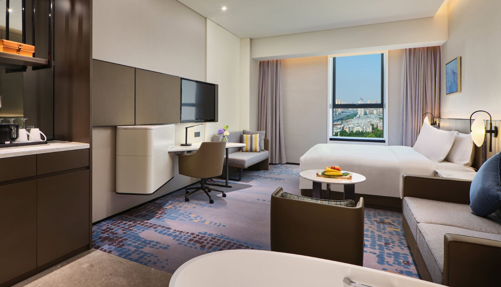 Chambre - Crowne Plaza WUHAN DEVELOPMENT ZONE by IHG