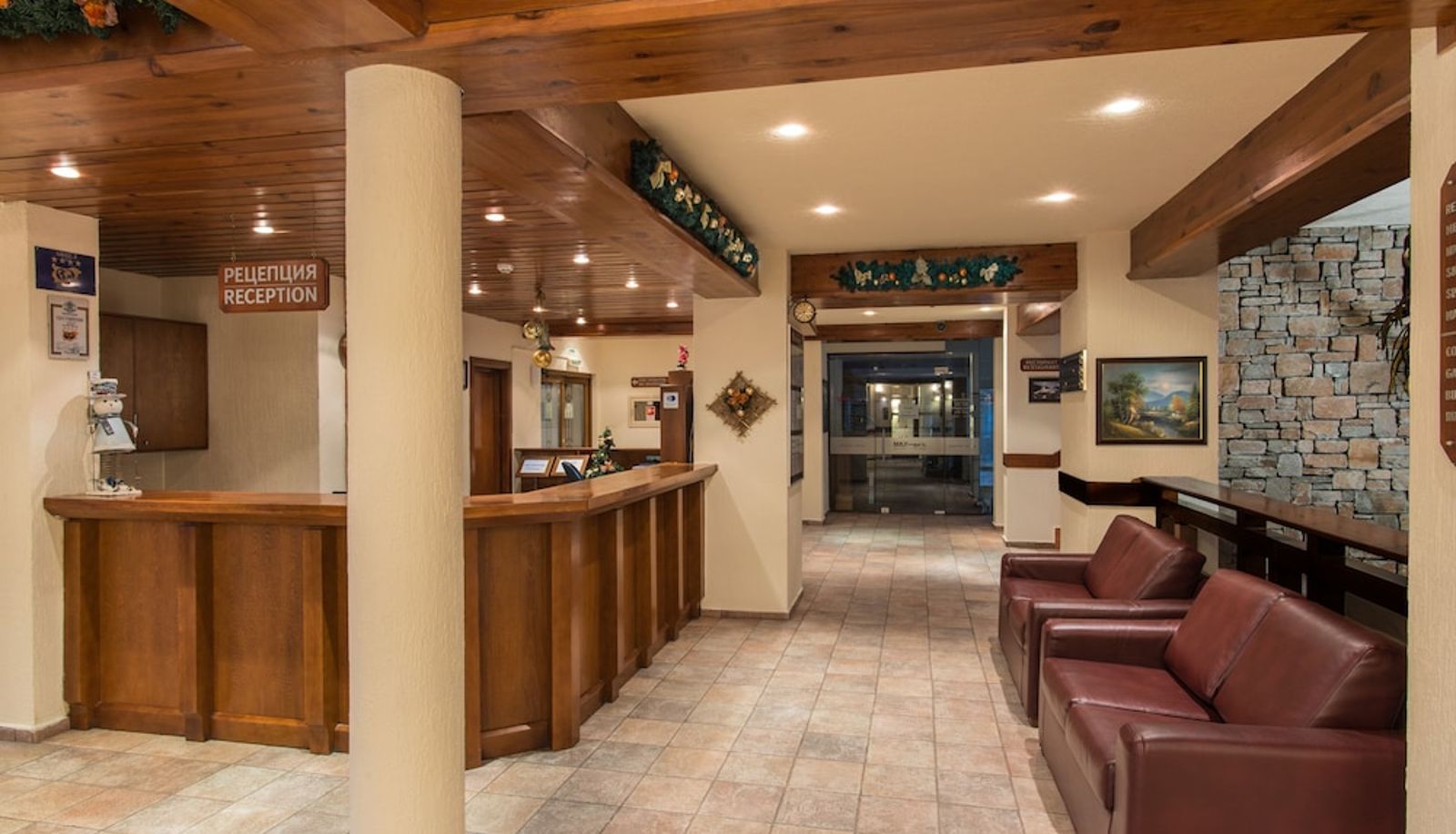 Rezeption - Hotel Pirin
