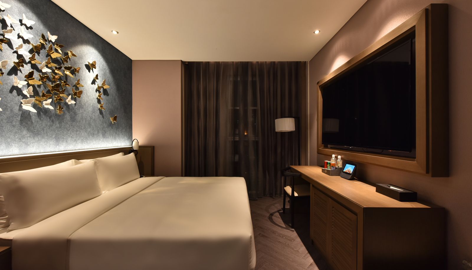 Zimmer - Orange crystal Beijing Wukesong Jinghui Plaza Hotel