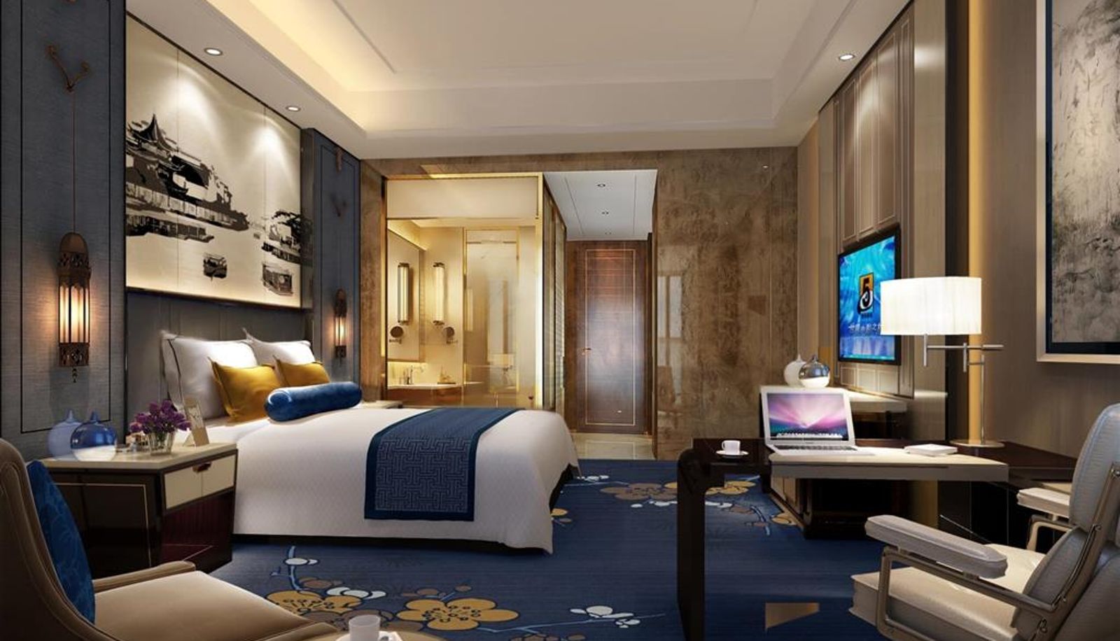 Zimmer - Wyndham Grand Taixing Downtown