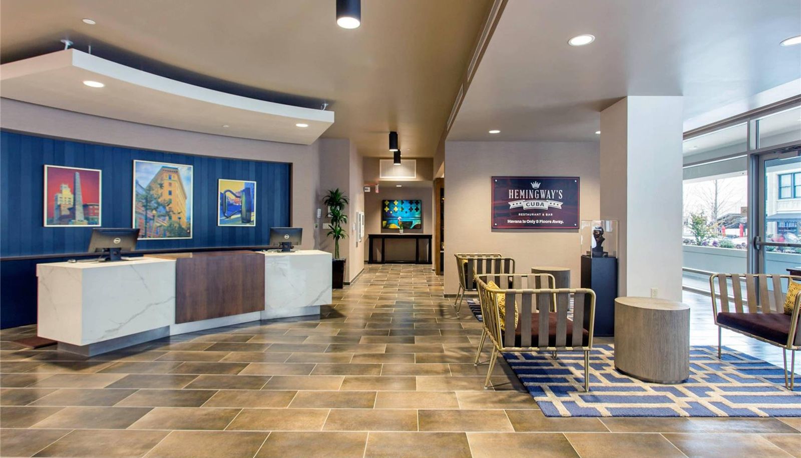 Hall - Cambria Hotel Downtown Asheville
