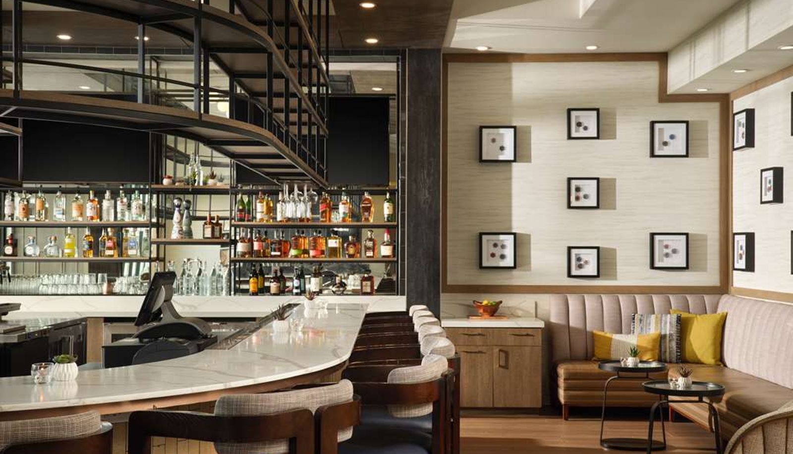 Bar - Hotel Centro Sonoma Wine Country Tapestry by Hilton